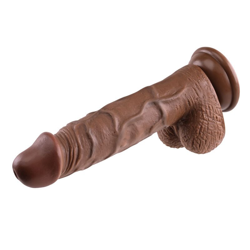 Evolved REALISTIC DILDO 8'' DARK - 21 cm Dong