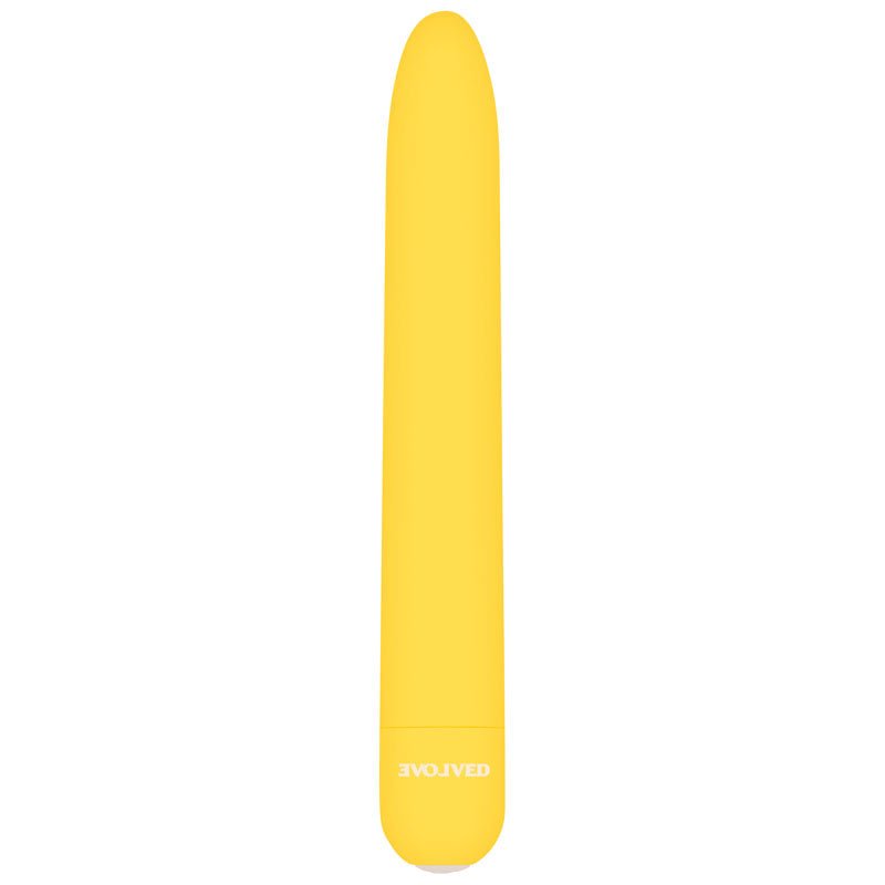 Evolved Sunny Sensations - Yellow 18.6 cm USB Rechargeable Vibrator