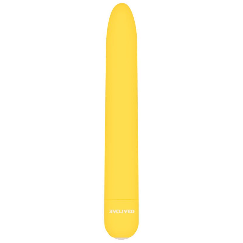 Evolved Sunny Sensations - Yellow 18.6 cm USB Rechargeable Vibrator
