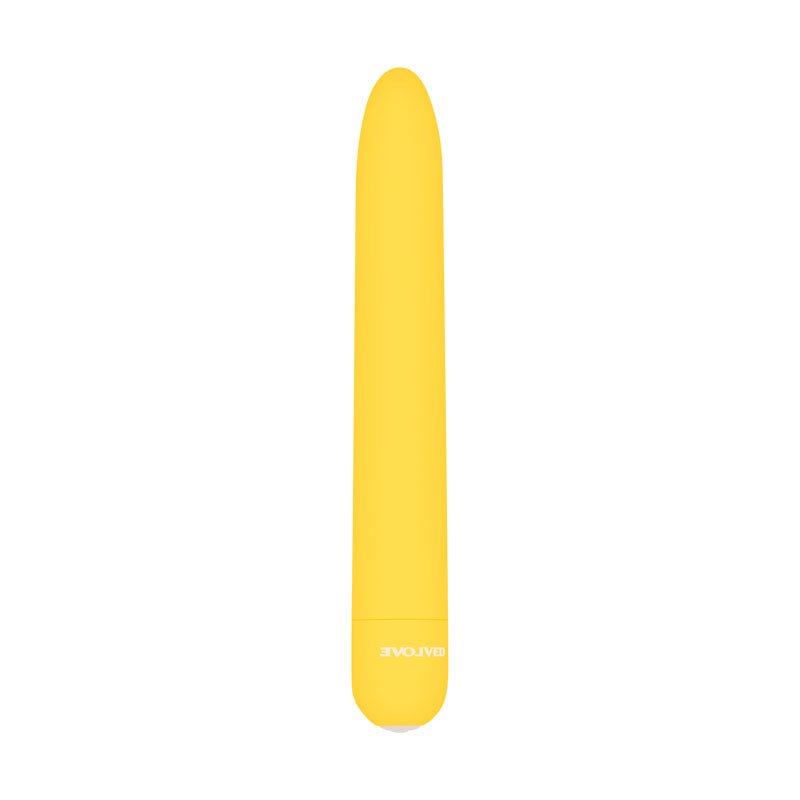 Evolved Sunny Sensations - Yellow 18.6 cm USB Rechargeable Vibrator