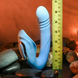 Evolved TAP & THRUST - USB Rechargeable Dual Vibrator