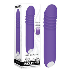 Evolved The G - Rave - Purple 15.1 cm USB Rechargeable Vibrator