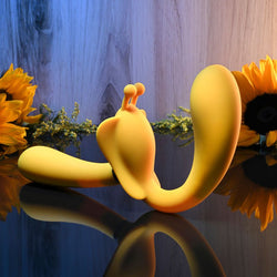 Evolved THE MONARCH - Yellow USB Rechargeable Multi Use Couples Vibrator