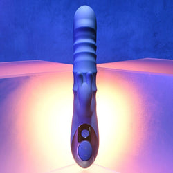 Evolved The Ringer - Blue 23.8 cm USB Rechargeable Rabbit Vibrator