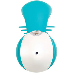 Evolved The Show Stopper - Teal 23.5 cm USB Rechargeable Thrusting Rabbit Vibrator