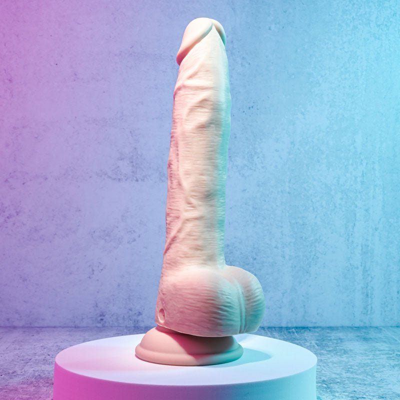 Evolved THRUST IN ME LIGHT - Flesh 23.5 cm USB Rechargeable Thrusting Dong