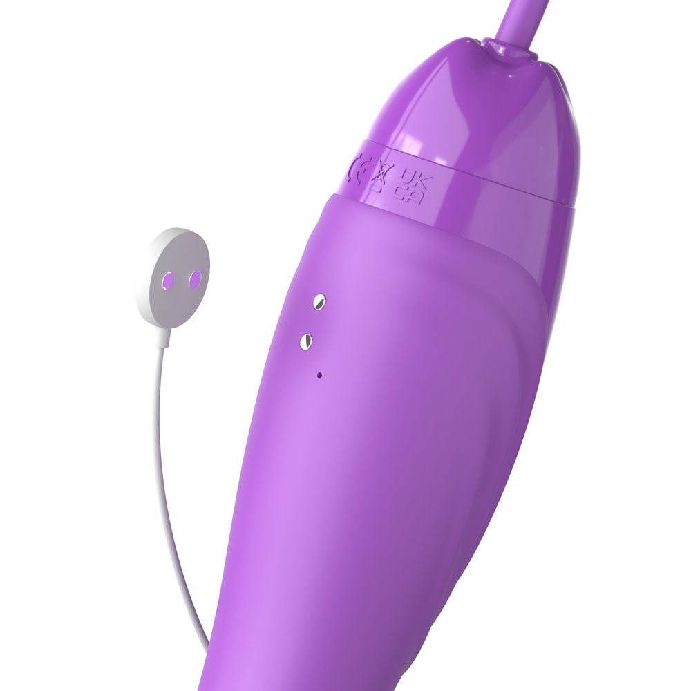 Fantasy For Her Her Ultimate Pleasure Max Purple Vibrator with Flicking Stimulator