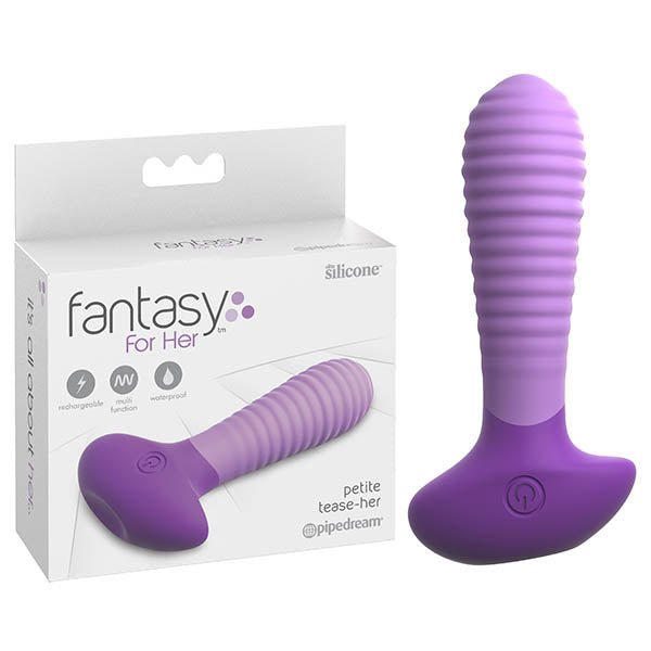 Fantasy For Her Petite Tease - Her - Purple 11.9 cm (4.75'') USB Rechargeable Stimulator