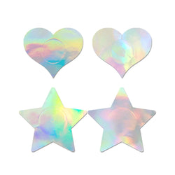 Fashion Pasties Set Holographic - 2 Sets Included