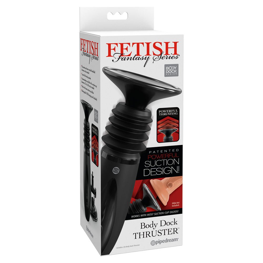 Fetish Fantasy Series Body Dock Handheld USB Rechargeable Thrusting Machine with Suction Base