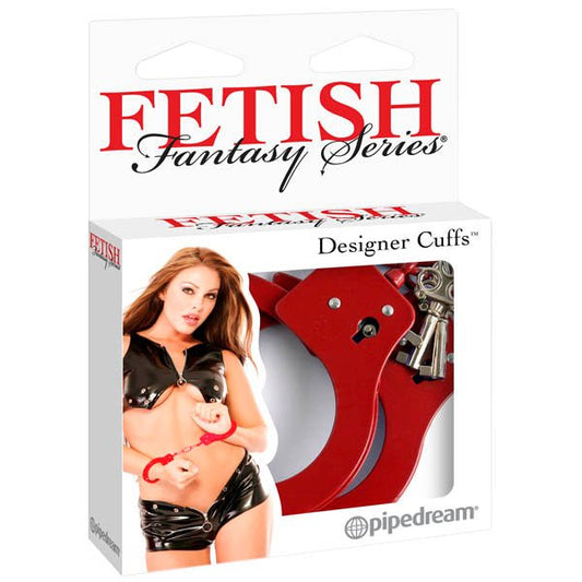 Fetish Fantasy Series Designer Cuffs - Red Hand Cuffs