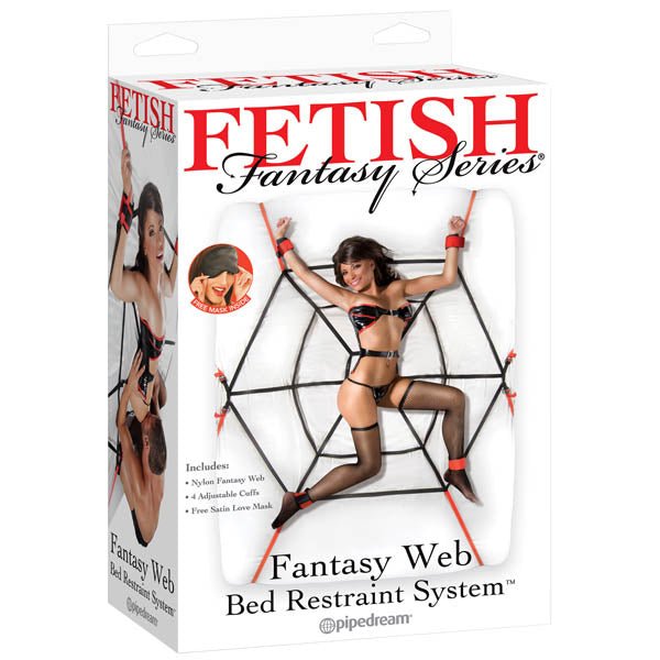 Fetish Fantasy Series Fantasy Web Bed Restraint System