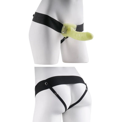 Fetish Fantasy Series For Him Or Her Hollow Strap - on - Glow in the Dark 6'' Hollow Strap - On