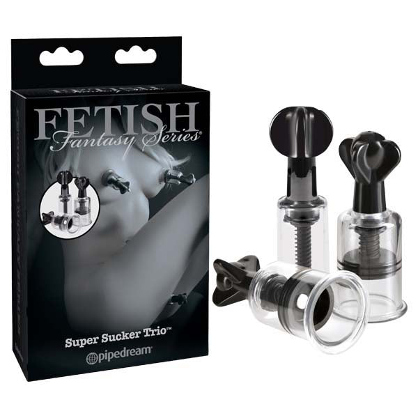 Fetish Fantasy Series Limited Edition Super Suckers Trio - Nipple & Clit Pumps - Set of 3