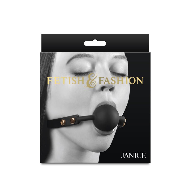 Fetish & Fashion - Janice - Black Mouth Restraint