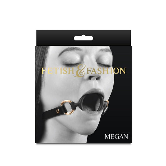 Fetish & Fashion - Megan - Black Mouth Restraint