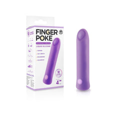 Finger Poke - Purple 10 cm USB Rechargeable Bullet