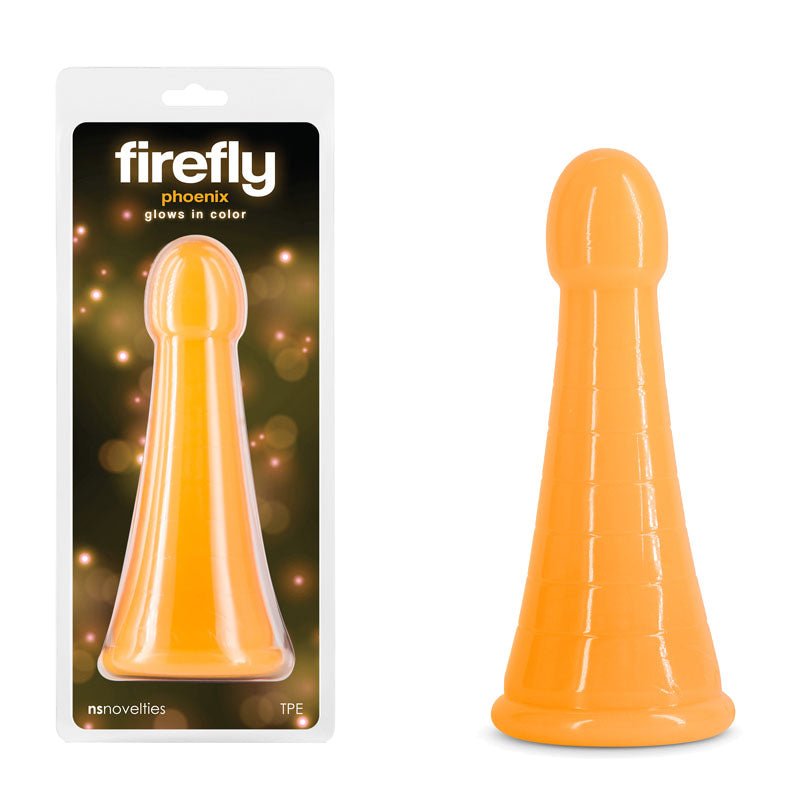 Firefly - Phoenix Glow in Dark Orange 19.2 cm Dildo