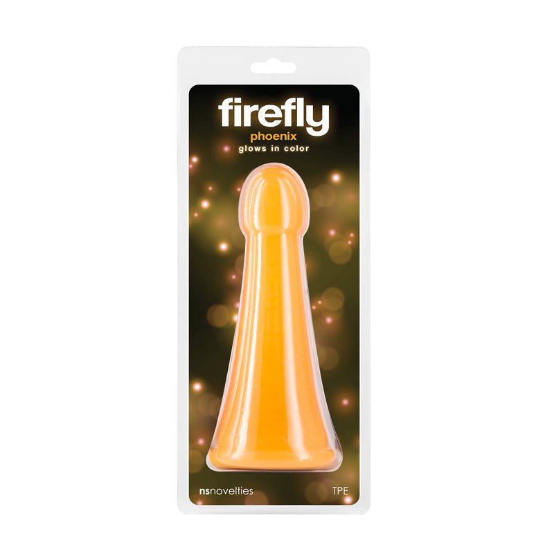 Firefly - Phoenix Glow in Dark Orange 19.2 cm Dildo