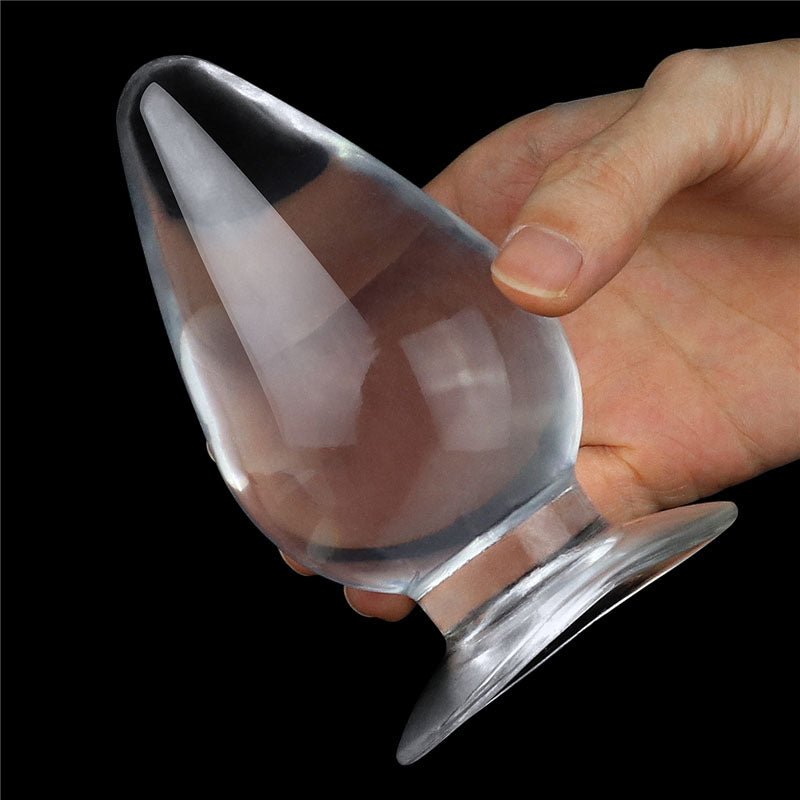 Flawless Clear Anal Plug 4.5'' - Clear 11.5 cm Butt Plug