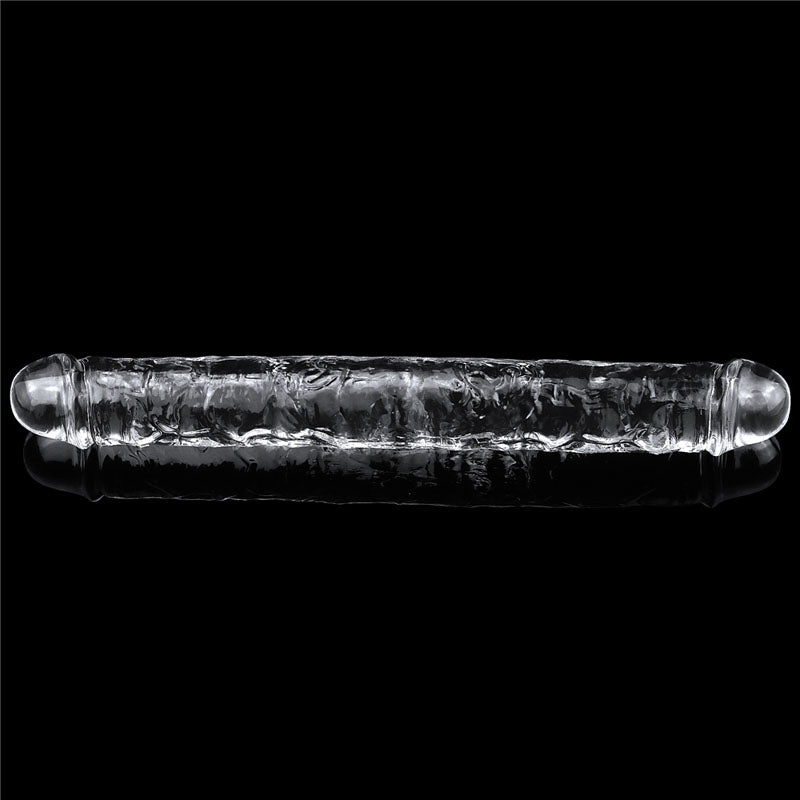 Flawless Clear Double Dildo 12'' - Clear 30 cm Double Dong