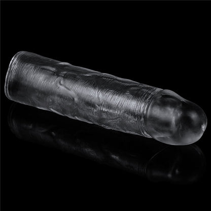 Flawless Penis Sleeve 1'' Clear 2.5 cm Penis Extender Sleeve