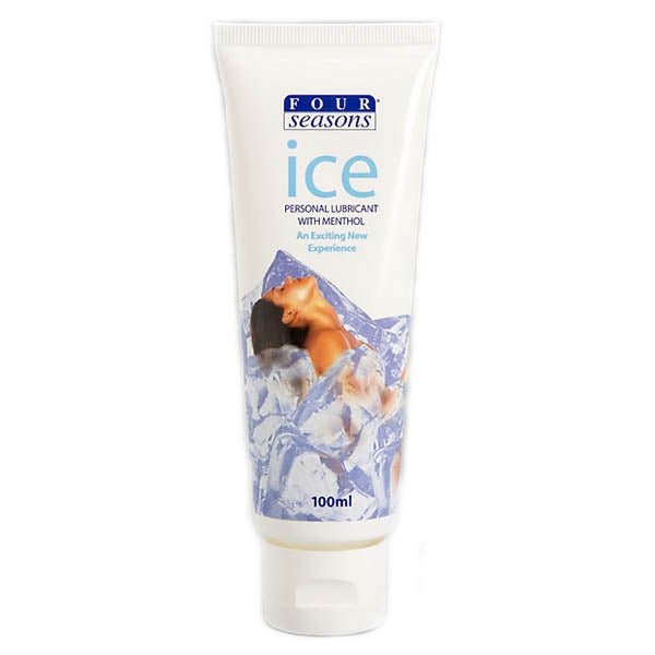 Four Seasons Ice Lubricant - Menthol Warming Personal Lubricant - 100 ml Tube