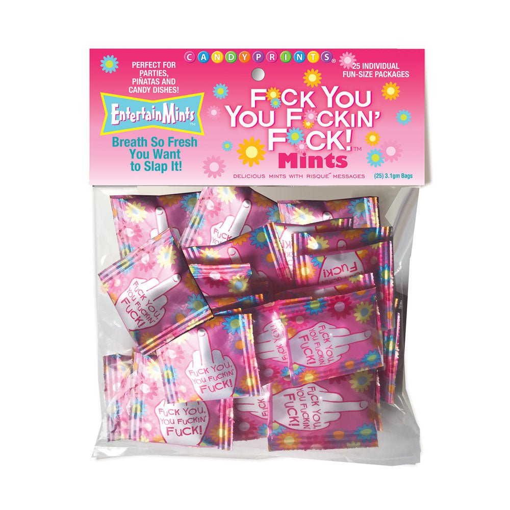 Fuck You, You Fuckin Fuck! Mints - Bag of 25