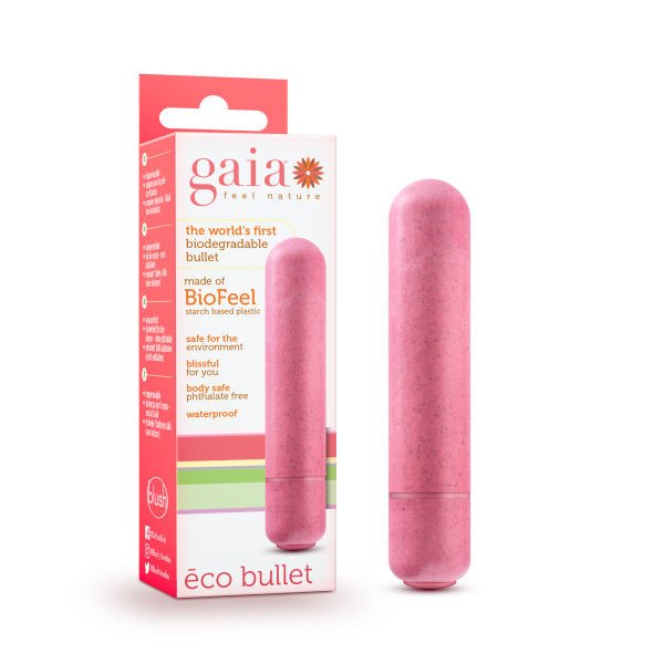 Gaia Eco Bullet - Coral Pink 8.9 cm (3.5'') Bullet