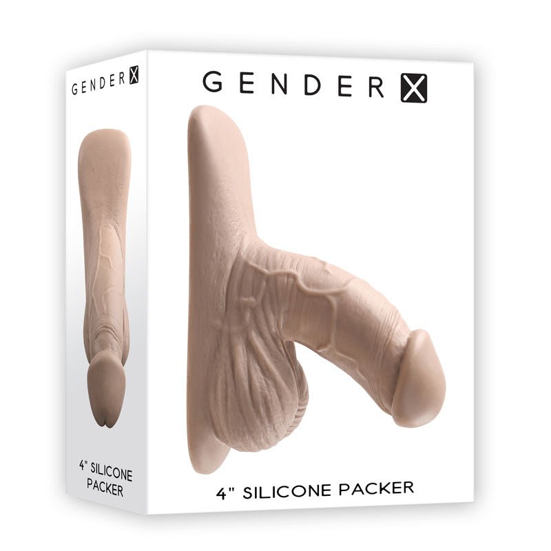 Gender X 4'' SILICONE PACKER LIGHT Flesh