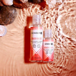 Gender X BEACH BLISS Flavoured Lube - 120 ml - Peach, Orange & Cranberry Flavoured Water Based Lubricant - 120 ml Bottle