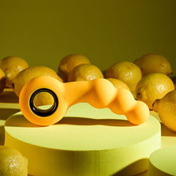 Gender X BUMBLE - Yellow 14.9 cm USB Rechargeable Butt Plug