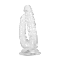 Gender X DUALISTIC - Clear 23.5 cm Double Penetrating Dong