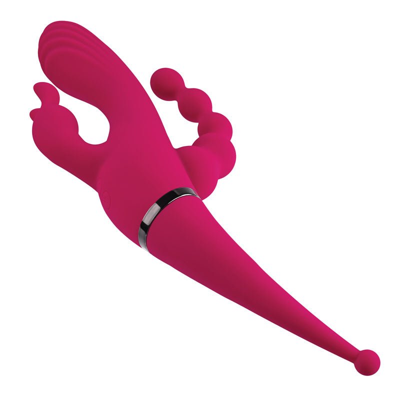 Gender X FOUR BY FOUR - 27.5 cm USB Rechargeable Multi Vibrator