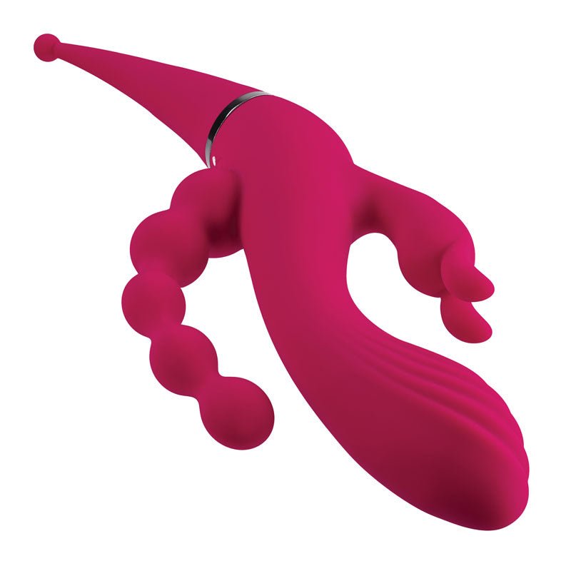 Gender X FOUR BY FOUR - 27.5 cm USB Rechargeable Multi Vibrator