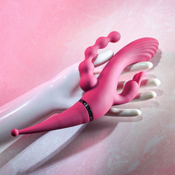 Gender X FOUR BY FOUR - 27.5 cm USB Rechargeable Multi Vibrator