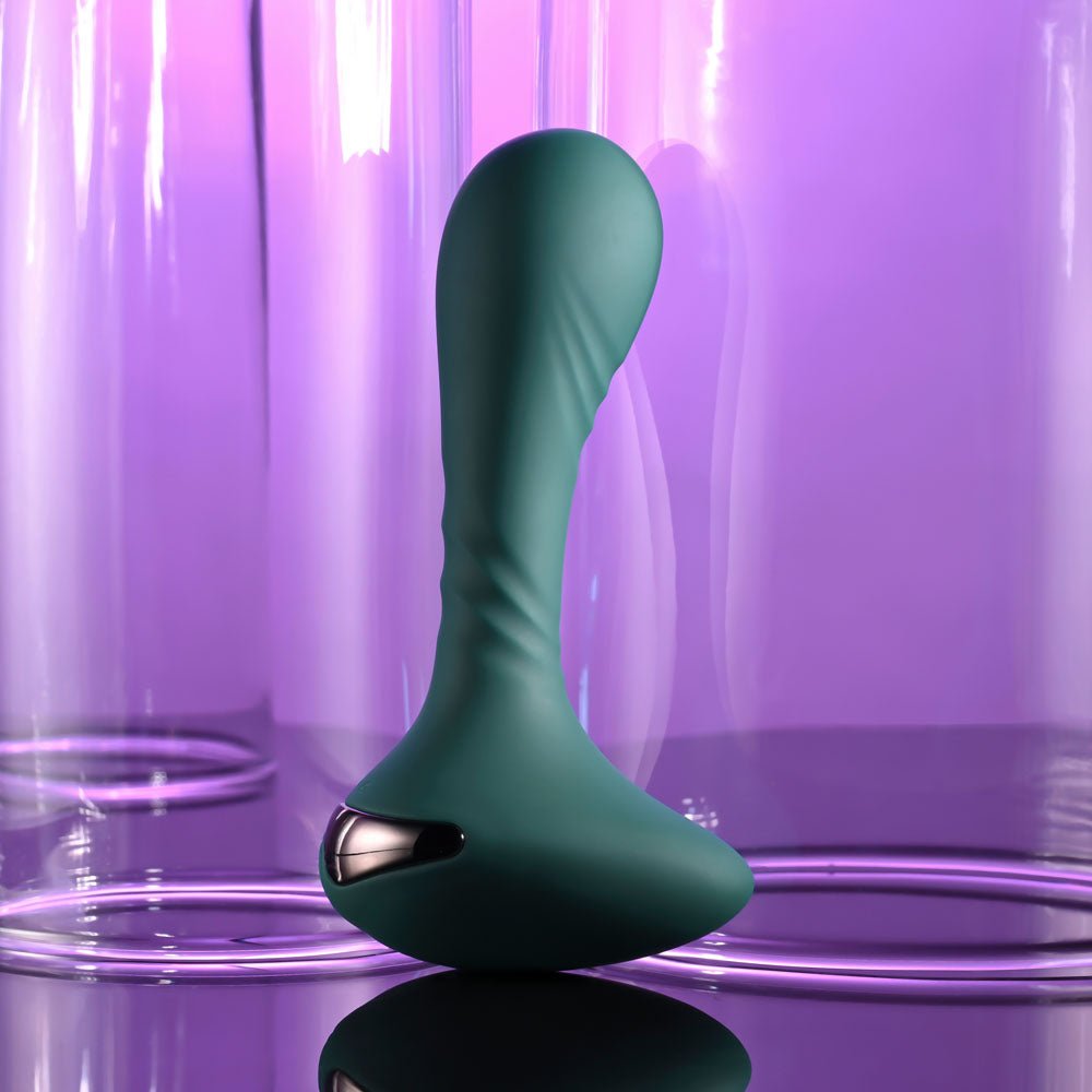 Gender X GOES ANYWHERE - Green 12.4 cm USB Rechargeable Vibrator