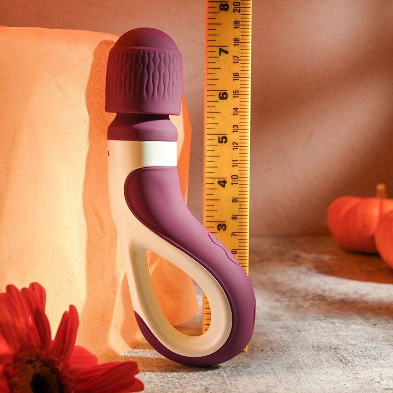 Gender X HANDLE IT - Purple/White USB Rechargeable Massager Wand