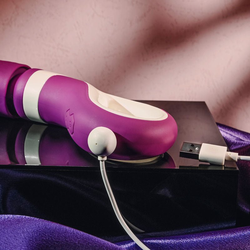 Gender X HANDLE IT - Purple/White USB Rechargeable Massager Wand