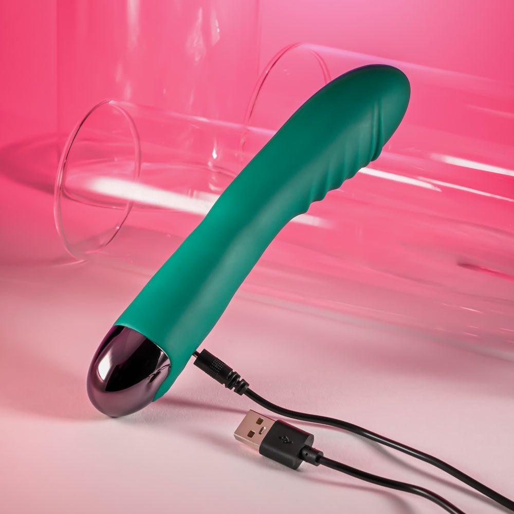 Gender X PIROUETTE - Green 20.6 cm USB Rechargeable Vibrator