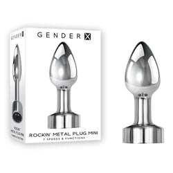 Gender X ROCKIN METAL PLUG MINI Chrome