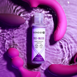 Gender X SILI - WATER - 120 ml - Hybrid Lubricant - 120 ml Bottle