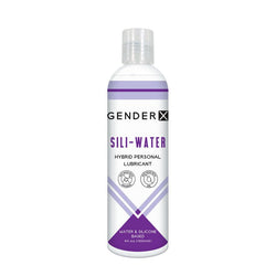 Gender X SILI - WATER - 120 ml - Hybrid Lubricant - 120 ml Bottle