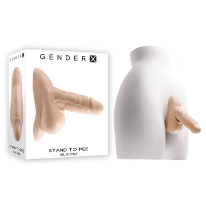 Gender X SILICONE STAND TO PEE - Light Flesh Realistic Urination Aid