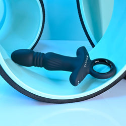 Gender X SLAYER Black 20 cm Thrusting Vibrating Butt Plug