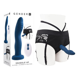 Gender X SNUGGLE UP - 18.2 cm USB Rechargeable Strap-On