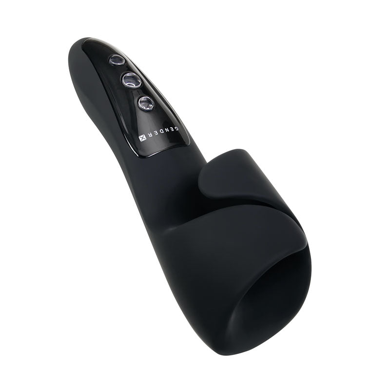 Gender X THE EMBRACE Black USB Rechargeable Male Vibrator