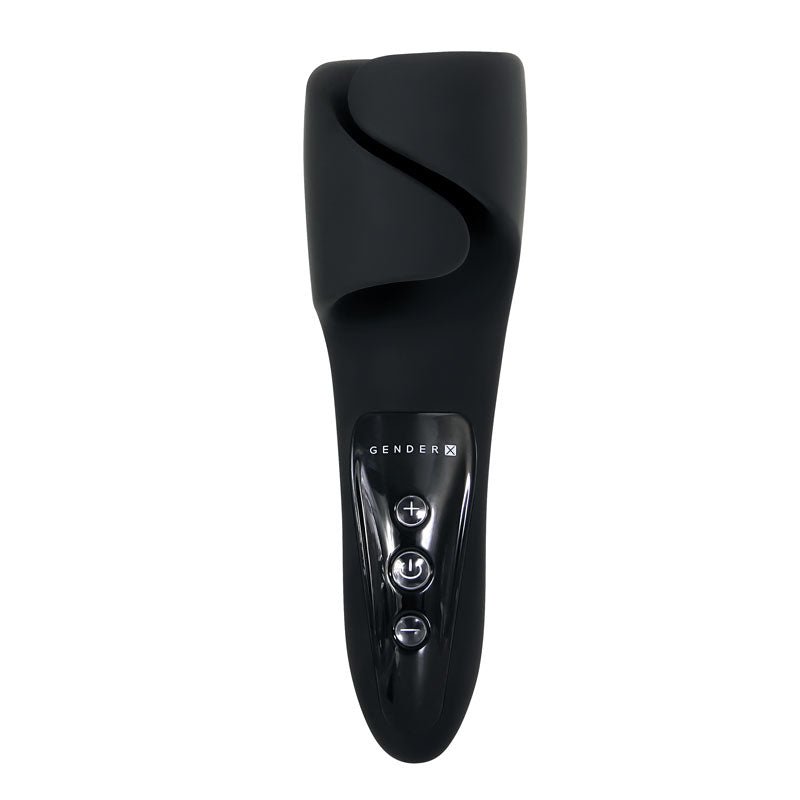 Gender X THE EMBRACE Black USB Rechargeable Male Vibrator