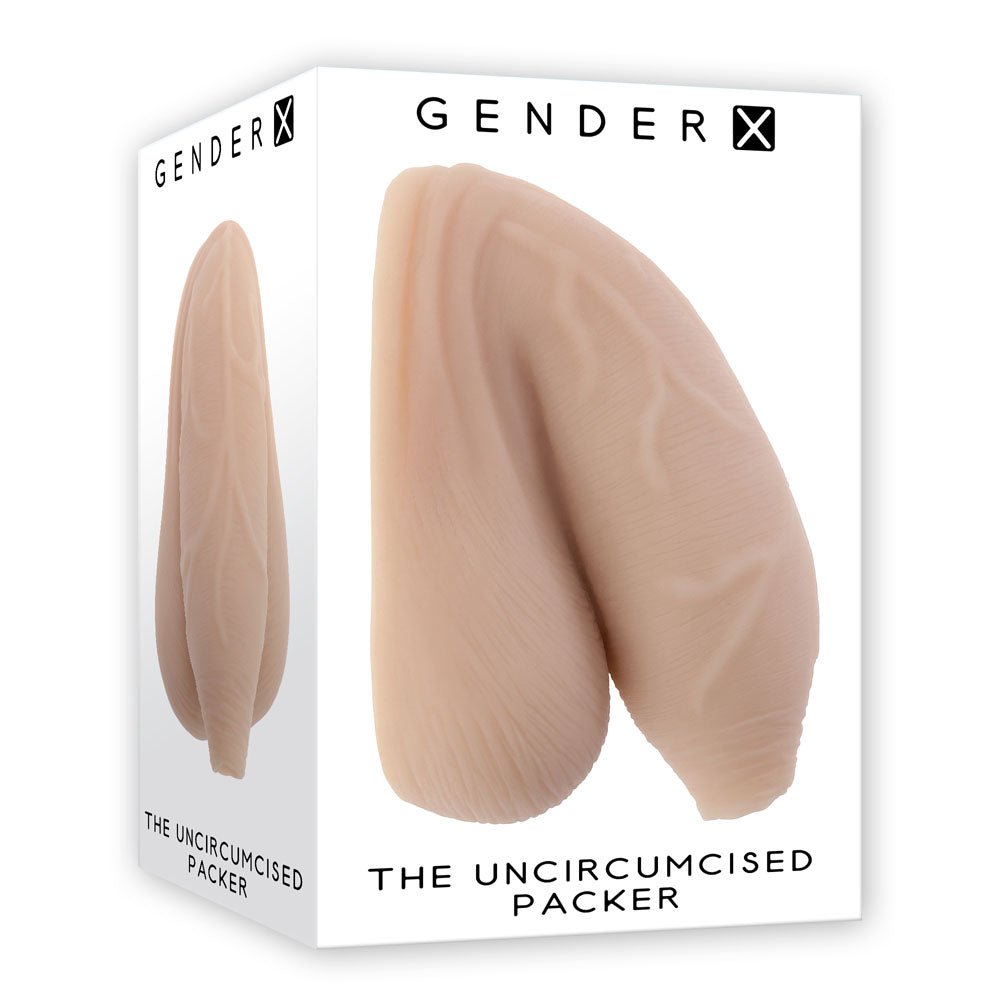 Gender X THE UNCIRCUMCISED PACKER - Light Flesh 11.5 cm Packer