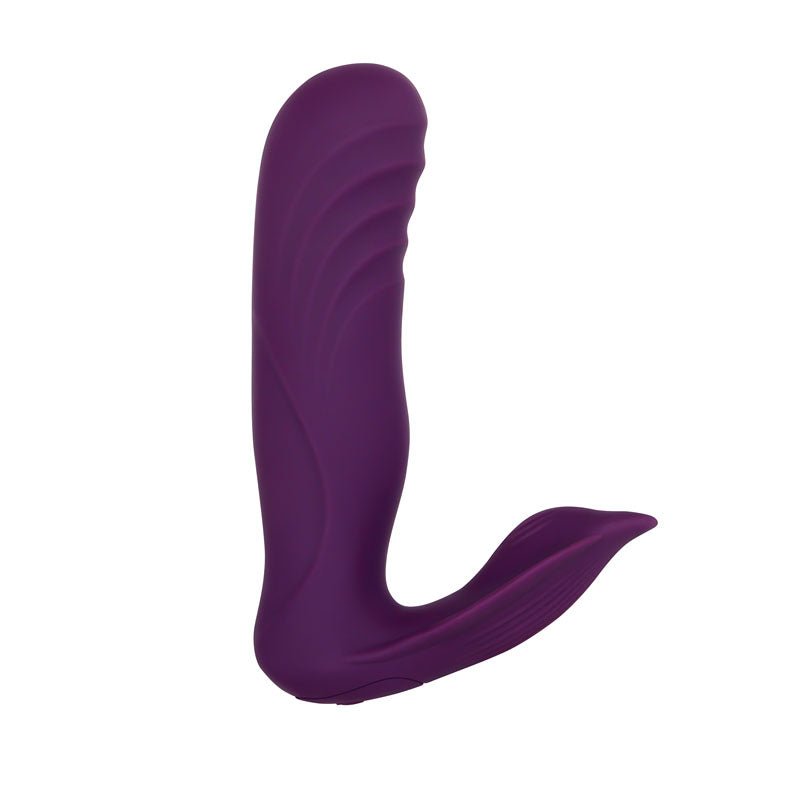 Gender X VELVET HAMMER Purple Rechargeable Wearable Vibe with Remote